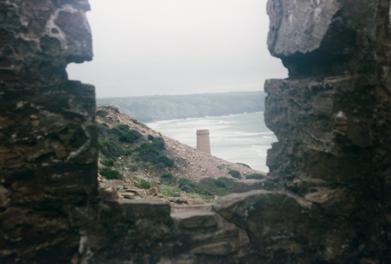 AandM at Wheal Coates Tin mine 6-28-2000 6